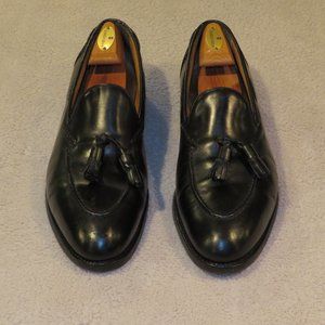 Edward Green x Paul Stuart Belgravia Black Leather Tassel Loafer 184 Last 11.5 B